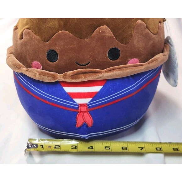 Squishmallows Stranger Things NWT Ice Cream Ahoy Chocolate Plush Collectable - Picture 10 of 13